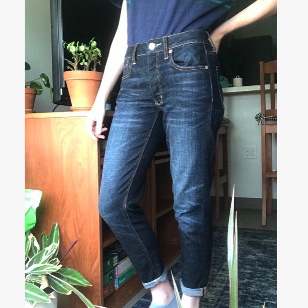 American Eagle dark denim pants